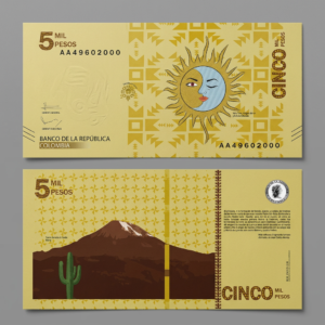 magnific haz un mockup de billetes vqxshgba47